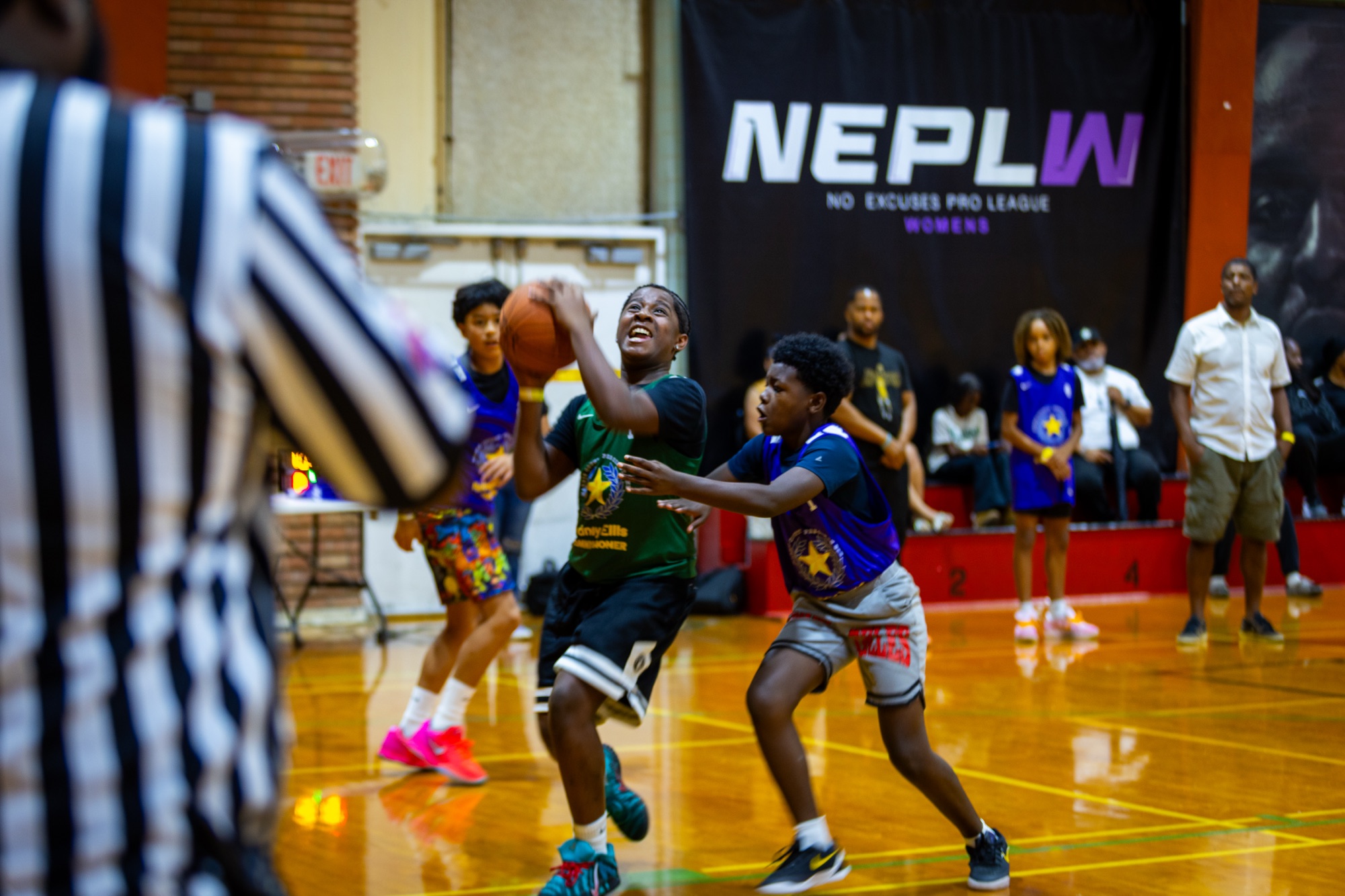 Photo from the One For All 3-on-3 Basketball Tournament
